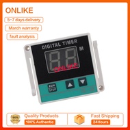 สวิตช์จับเวลาเตาอบเครื่องปิ้งขนมปังแก๊สไฟฟ้าดิจิตอล AC220V 0-99นาทีสำหรับห้องครัว