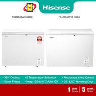 Hisense Chest Freezer (300/350L) Energy Saving Freezer FC326D4BWYS / FC428D4BWYS