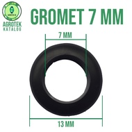Hydroponic Hose Rubber Seal Grommet Size 7 mm Leak Proof