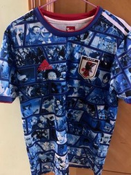 日本足球隊動漫特別款波衫