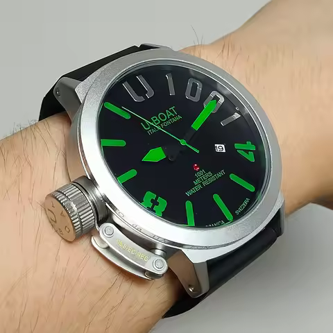 Exquisite Elegant U-BOAT Brand Watches For Mens Multifunction GOOD Watch WristWatch Fashion Business