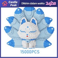 Micro Block Mikro Blok Model Karakter Gumiho/ Nine Tail Fox Korea Mainan Susun Balok Edukasi Anak DI