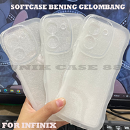 Case Gelombang Bening Clear Case Casing Handphone INFINIX NOTE 30 PRO NOTE 30 HOT 30 HOT 30I HOT 11 PLAY HOT 10 PLAY HOT 9 PLAY SMART 7 SMART 6+ SMART6 SMART 5
