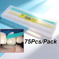 75Pcs Dental Abrasive Strips Teeth Polishing Finishing Gloss Contouring Tools Dental Polishing Strip