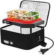 Aotto Portable Electric Lunch Box Food Heater - 110V Portable Oven and Food Warmer, Temperature Cont