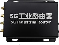 EXVIST 5G LTE Modem with SIM Card Slot, 5G DTU with RS232 RS485, 2X Gigabit RJ45, Dual Mode NSA+SA, 