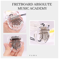 [FAMA] Mini Kalimba 8 Keys Arcylic Transparent 8音彩虹水晶迷你拇指琴