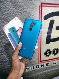 Handphone Xiaomi Redmi 9 Ram 4/64 second masih mulus garansi resmi ORI Indonesia