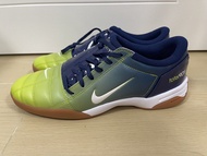 Nike, IC, Total 90, T90, 室外硬地平底足球鞋, Indoor Football shoes, blue/green, Us9.5, UK8.5, EU43