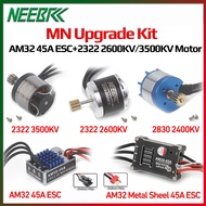NEEBRC 2322 2600KV/2830KV/3500KV Brushless Outrunner Motor AM32 45A ESC SM3.0/T Plug For 1/12 RC Car