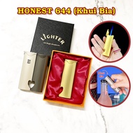 BẬT LỬA KHÈ HONEST 644 (KHUI BIA) - GAS ĐÁ RÃNH TAY (CÓ HỘP) - (XÀI GAS)