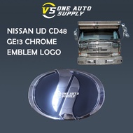 NISSAN UD CD48 GE13 CHROME EMBLEM LOGO