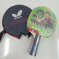 Butterfly Addoy 3000 Table Tennis Bat - Addoy 3000 Ping Pong Bat FREE BAG Butterfly Ping Pong Bat