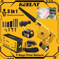 KEELAT KEAB001 Cordless Air Blower Portable 2in1 Electric Blower Vacuum cleaner Floor car corner powerful Dust removal
