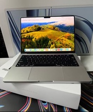Apple MacBook Pro 14” M3 8+512GB Silver 銀色手提電腦有盒