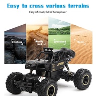 Higher performance⊙✠Kereta RC Rc ROCK CRAWLER OFF-ROAD Alat Kawalan Jauh 1:12 RC Truck Rock Crawler Kenderaan Mainan Kaw