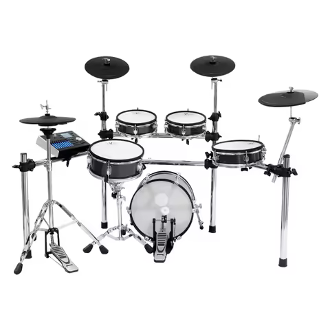 HXM XD-900-KM Black Color Flagship Module Electric Drum Set Factory Direct Sales Drum Electric Drum 