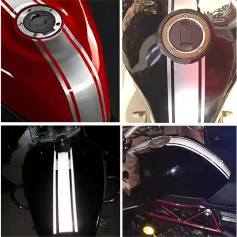 Reflective sticker motorcycle DIY for YAMAHA YX600 RADIAN FZ700 GENESIS RD500 FJ600 FZ600 SRX600
