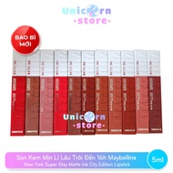 Maybelline New York Super Stay Matte Ink City Edition Lipstick Lasts Up to 16 Hours Maybelline Lipst