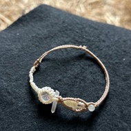 彼岸花雙色編織手環