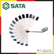 SATA 09402 16Pc. Feeler Gauges Set 0.05-1.00MM
