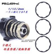 [RISK Card Slot Type Taji Washer Flywheel Washer] 3 Sizes 1/1.5/2mm Hub [C07-36]