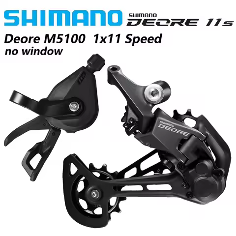 SHIMANO DEORE M5100 11Speed Derailleur SHADOW RD-M5100 SGS 1x11S SL-M5100-R RD-M5120 11 Speed Mounta
