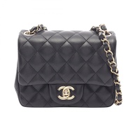 【二手】香奈兒 (Chanel) CHANEL 迷你絎縫肩背包 A35200 黑色羊皮（綿羊皮）迷你絎縫鏈條肩背包 女士二手 A