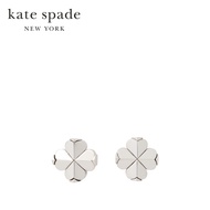 Kate Spade New York ต่างหูสตั๊ดรุ่น Spade Flower Studs KM830 020 สี Silver