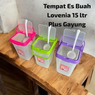 FRUIT ICE CONTAINER + GENOA FRUIT ICE CONTAINER 30 LITER LOVENIA FRUIT ICE CONTAINER/ 15 ltr + DIDDE