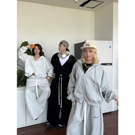 Jacket boxy form 2-skin felt fabric, Jacket Hoodie Zip_CALEM.CLUB