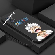 Casing Vivo V17 1919 One Piece Phone Case Cool Anime Luffy Shockproof TPU Cover