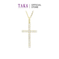 TAKA Jewellery Cresta Diamond Necklace 9K