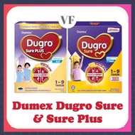 Dumex Dugro Sure Original Tailored Nutrition Milk Formula 1 - 9 years 600g/1.2kg & Dugro Sure Plus 6