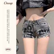 American Retro Hot Girl Super Shorts Denim Shorts Shorts Design Super Shorts Hot Pants Skinny Shorts