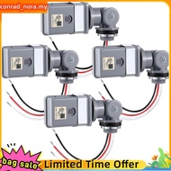 Photocell Sensor 4-Pack for Outdoor Lights, 120VAC 50/60 Hz, IP54 Rating, Swivel Mount Dusk-To-Dawn 