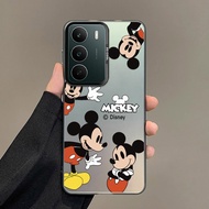realme C71 5G realme C73 Cartoon Disney Mickey Colored Silver Case Cartoon Cover Hard Casing
