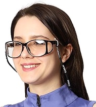 HealthGoodsIn - Radiation Protection Lead Eye Glasses | Radiation Safety Glasses with Permanent Side