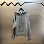 5I5R AP Home Classic Red Heart Embroidered Loose Hoodie Sweatshirt Jacket Men Women Same Style