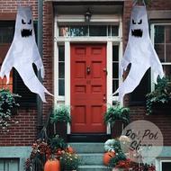 GANTUNGAN Halloween Hanger Ghost Ornament Boo Jumbo LED Decoration Cafe Party Halloween Wholesale Be