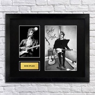 【SG Stock】Bob Dylan Signed Autograph Music Wall Art Framed Reprint Canvas Poster Billboard Grammy 15