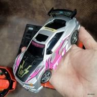 Second-Hand auldey race-tin Radio Car Old Condition But Usable Collectibles