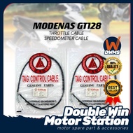 MODENAS GT128 THROTTLE CABLE / SPEEDOMETER CABLE / CHOKE CABLE (CONTROL CABLE) TAG