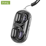 【Quà tặng miễn phí】HTC NE37 Tai nghe dịch AI Tai nghe Bluetooth không dây thực sự V6.0 OWS Tai nghe
