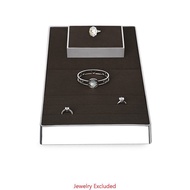 Oirlv ถาดกล่องเครื่องประดับเครื่องประดับสร้อยคอสร้อยข้อมือแหวนตู้โชว์ที่จัดเก็บทั้งชุด JS099 JS101 J