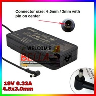 Original Asus Zenbook Pro UX501J UX501JW UX501VW Output 19V 6.32A 4.5mmx3.0mm Charger Adapter
