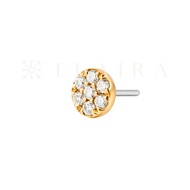 HARLEE | Pave Lab Grown Diamond Stud