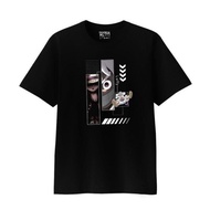 Bosgo Black T-shirt Distro LUFFY GEAR 5 tshirt