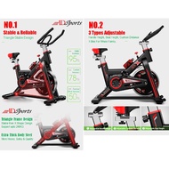 【Free shipping】ADSports AD-747 Gym Fitness Home Iron Spinning Bicycle Exercise Bike Indoor Cycling Exercise