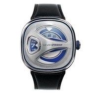 SEVENFRIDAY ME1/01 Official Jam Tangan Blue Silver Automatic